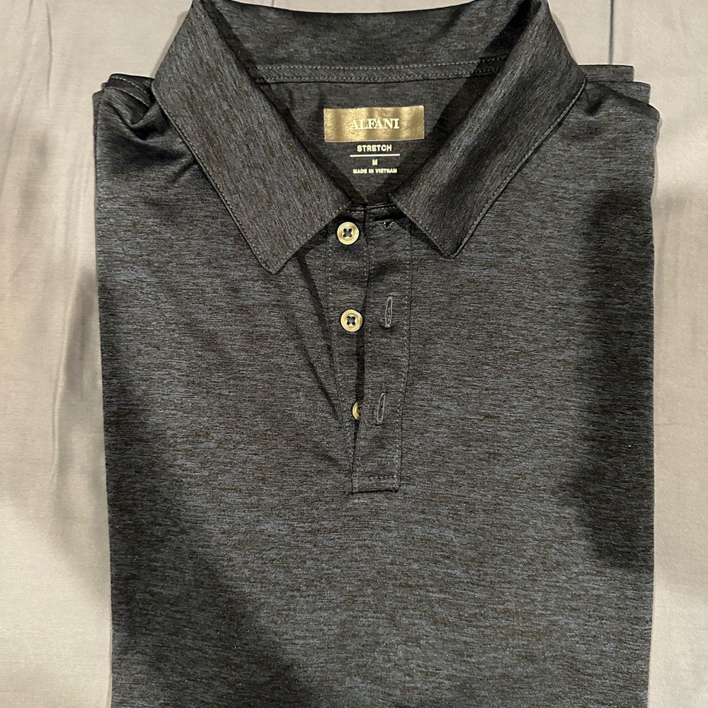 Alfani Stretch Polo Shirt